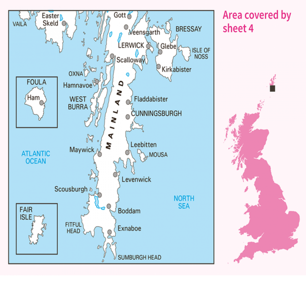 OS4 Shetland South Mainland